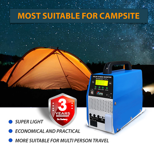 86Ah, 1KVA Solar Home Inverter, with In-built Lithium Battery, Portable, Model: PL-900W-XL